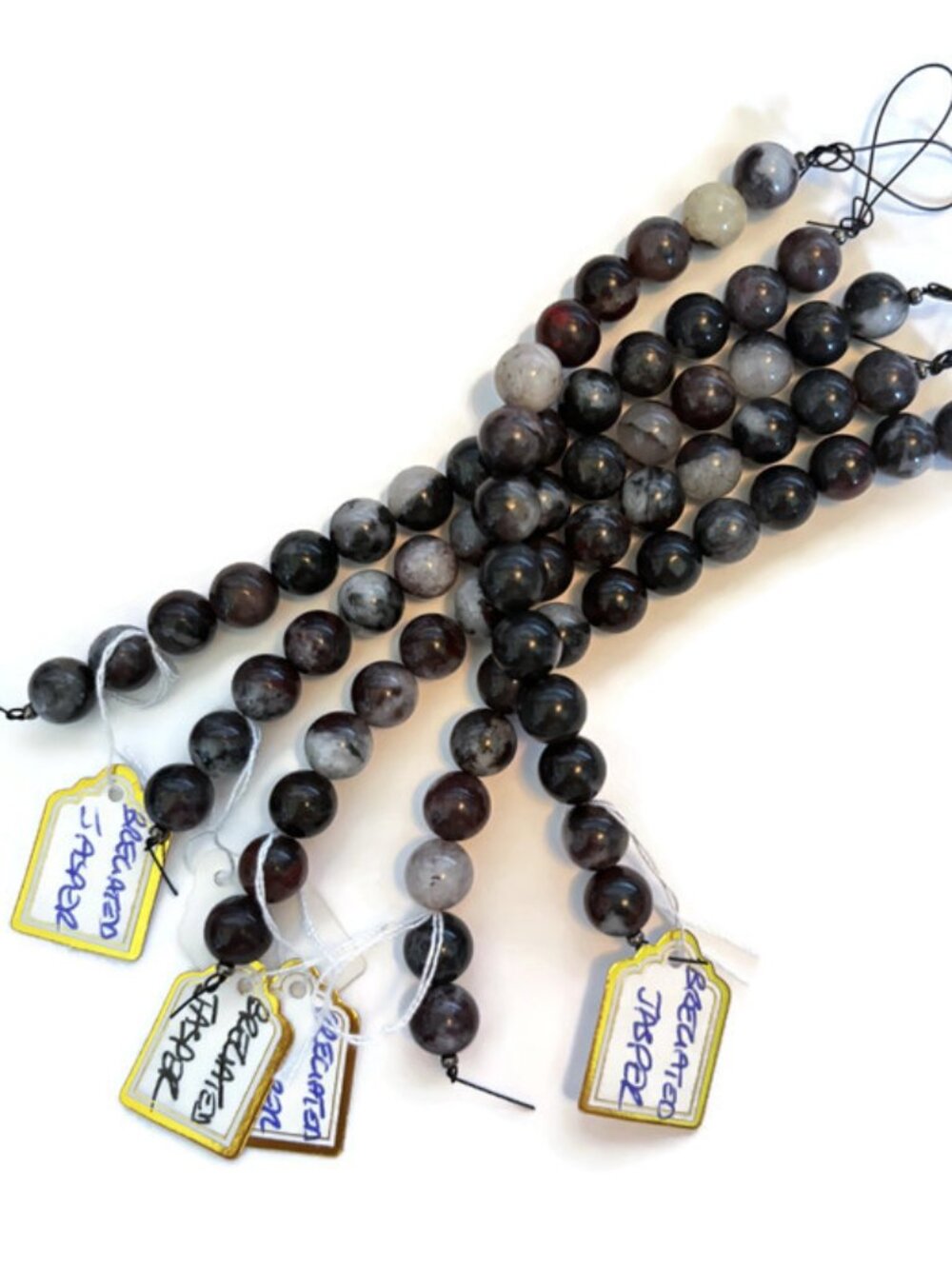 As Low As $2 8mm Brecciated Jasper Round Beads (14)